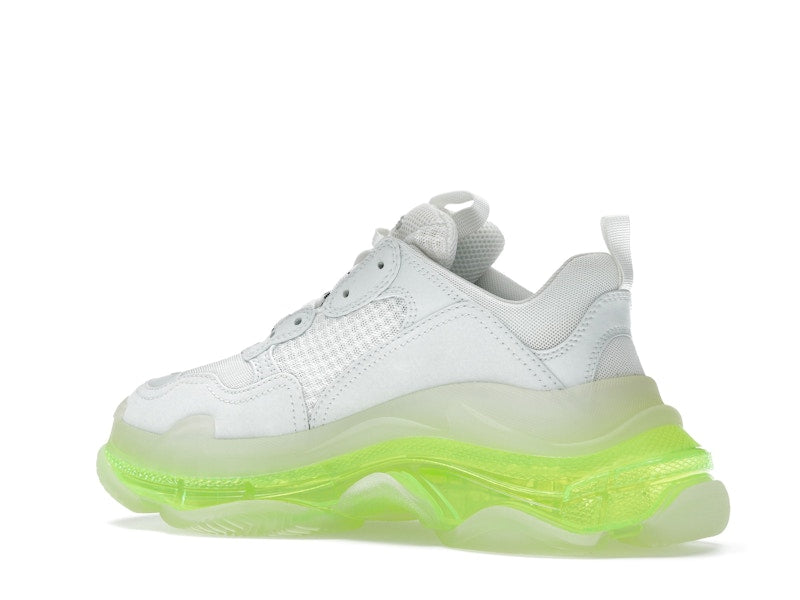 Balenciaga Triple S Clear Sole White Fluo Yellow (Women's)