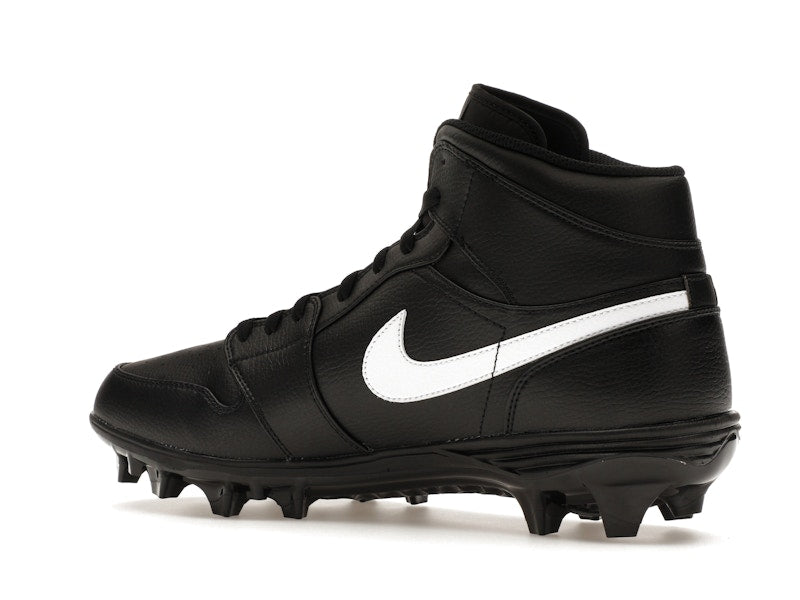 Jordan 1 Mid TD Cleat Black White