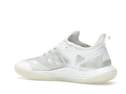adidas Adizero Ubersonic 4.1 Cloud White Silver Metallic Grey (Women's)