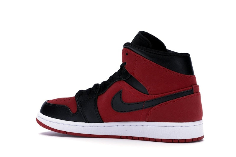 Jordan 1 Mid Gym Red Black
