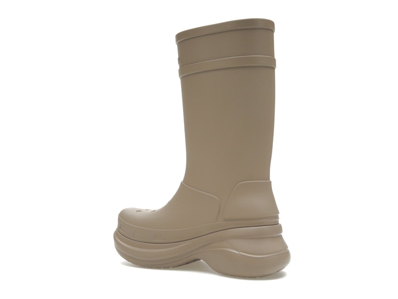 Balenciaga x Crocs Boot Beige Rubber