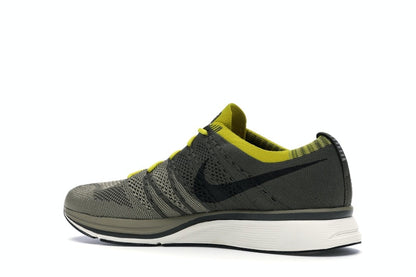 Nike Flyknit Trainer Cargo Khaki Bright Citron