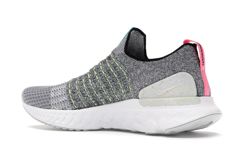 Nike React Phantom Run Flyknit 2 Flash Crimson Baltic Blue