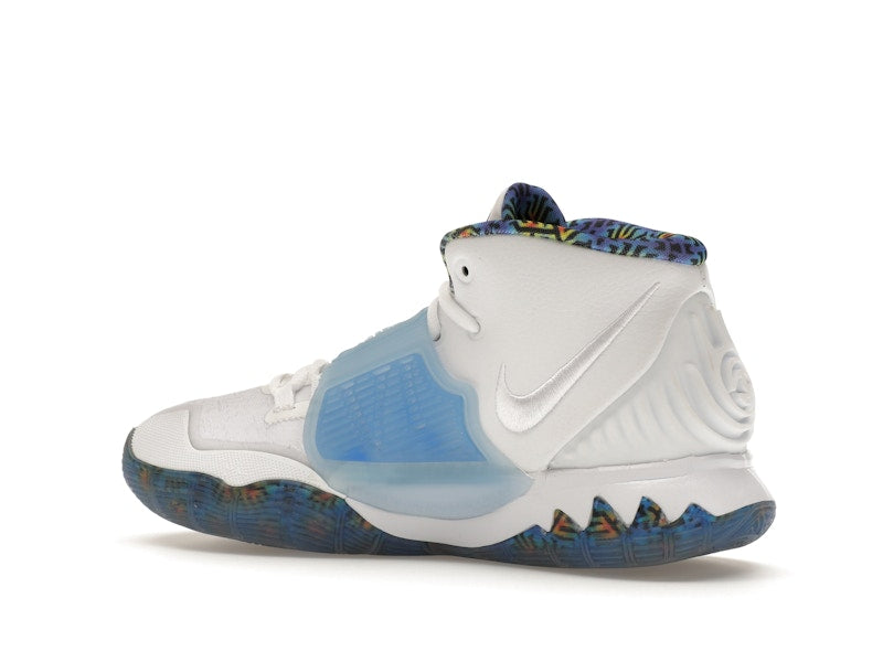 Nike Kyrie 6 White Sapphire Crimson (GS)