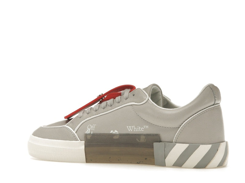 OFF-WHITE Vulc Leather Sneaker Grey