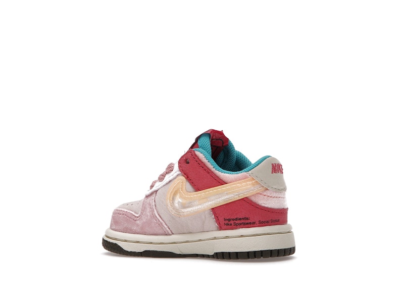 Nike Dunk Low Social Status Free Lunch Strawberry Milk (TD)