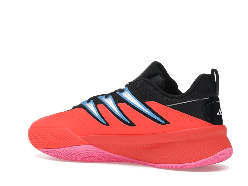 adidas Dame Certified 3 Low Solar Red Core Black Cloud White