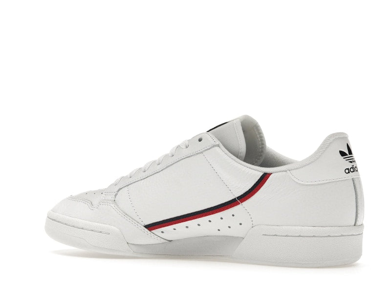 adidas Continental 80 White Scarlet Navy