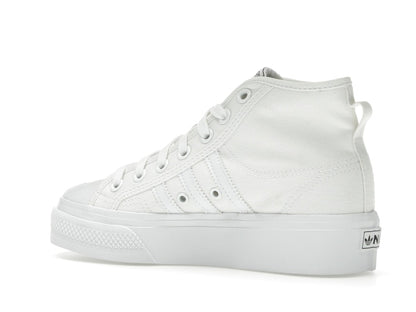adidas Nizza Platform Mid Cloud White (Women's)