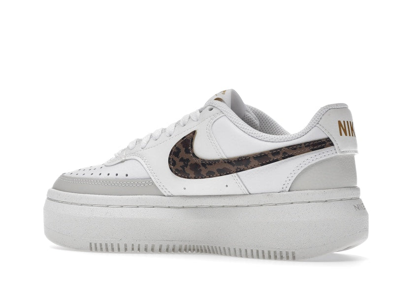 Nike Court Vision Alta Low White Light Bone Sail Archaeo Brown (Women's)