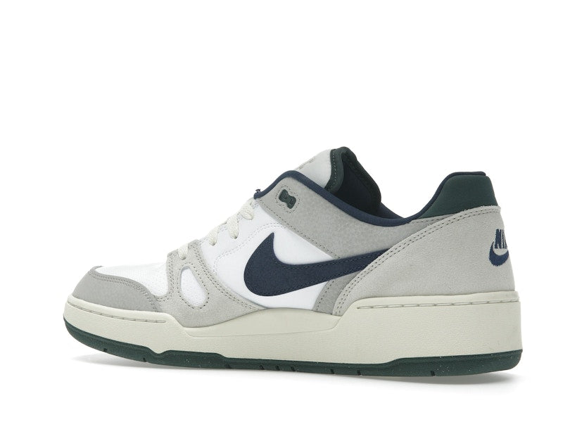 Nike Full Force Low White Midnight Navy Green