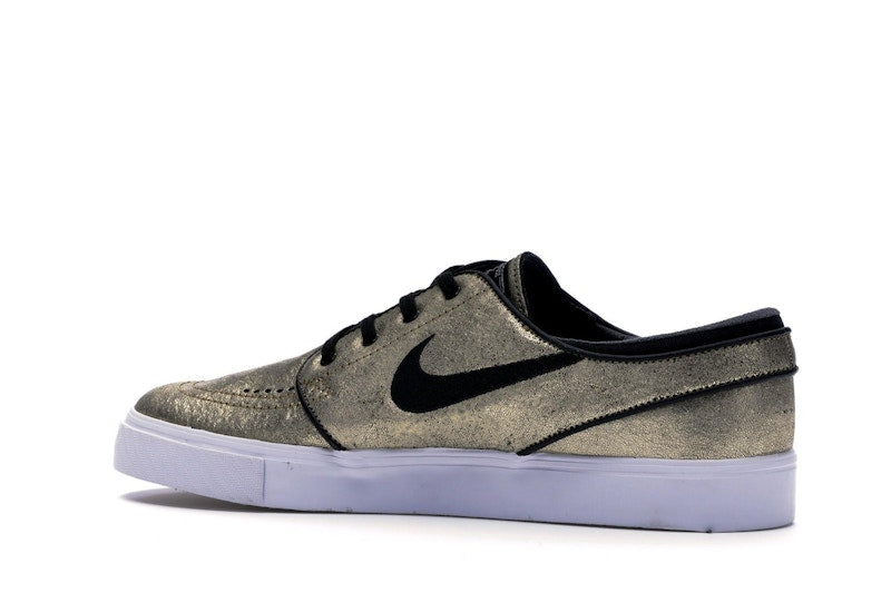 Nike SB Stefan Janoski Zoom Leather Metallic Gold