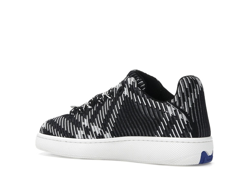 Burberry Check Knit Box Sneaker Black White (Women's)