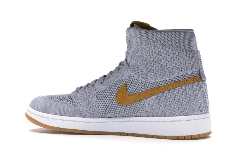 Jordan 1 Retro High Flyknit Wolf Grey