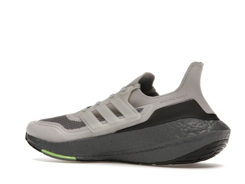adidas Ultra Boost 21 Metal Grey Signal Green