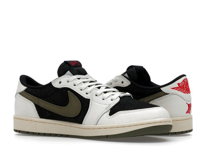 Jordan 1 Retro Low OG SP Travis Scott Olive (Friends and Family) (Women's)