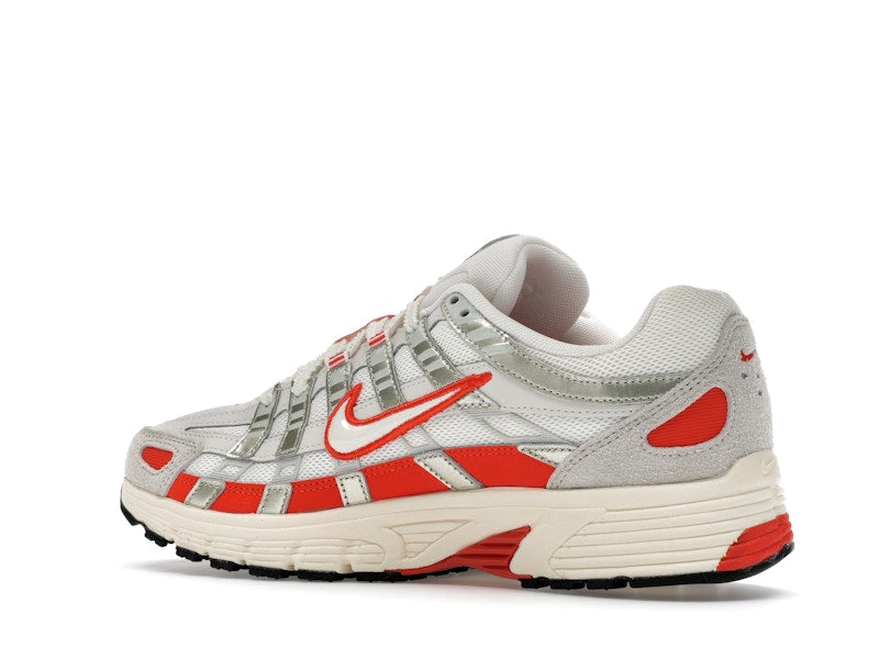 Nike P-6000 Sail Pale Ivory Light Bone Picante Red (Women's)