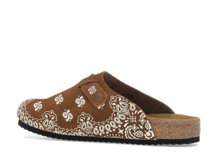 Bravest Studios Suede Paisley Clogs Hazel