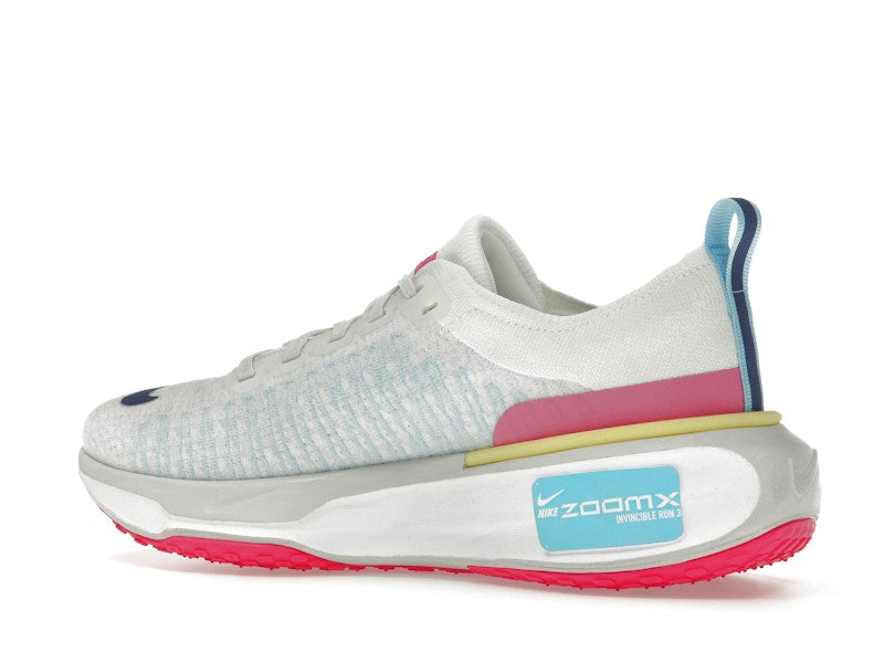 Nike ZoomX Invincible Run 3 White Deep Royal Fierce Pink