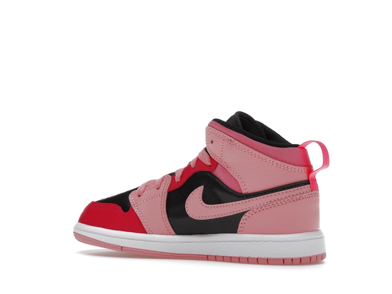 Jordan 1 Mid Coral Chalk (PS)
