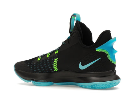 Nike LeBron Witness 5 Black Light Blue Fury