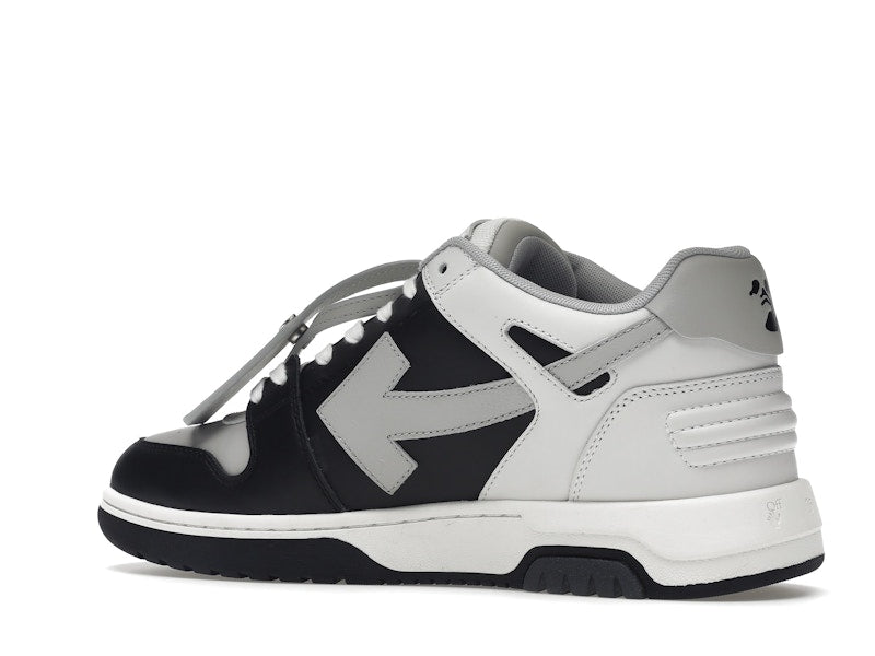 OFF-WHITE Out Of Office OOO Low Tops Light Grey Black