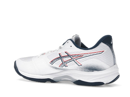 ASICS Netburner Ballistic FF 4 White Mako Blue
