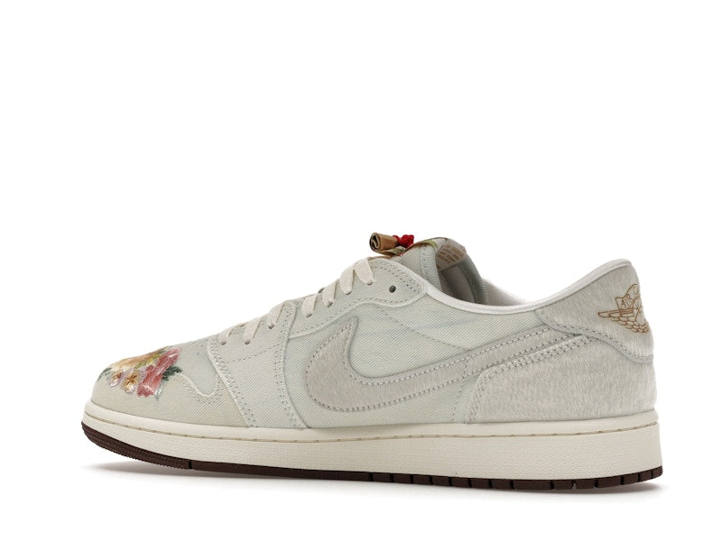 Jordan 1 Retro Low OG Football Grey Sail Light Chocolate