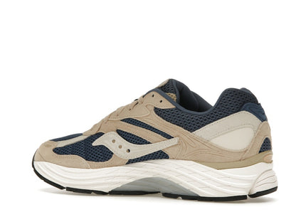 Saucony ProGrid Omni 9 Premium Beige Navy Blue