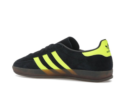 adidas Gazelle Indoor Core Black Solar Yellow Cloud White