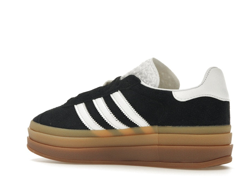 adidas Gazelle Bold Black White Gum (Women's)