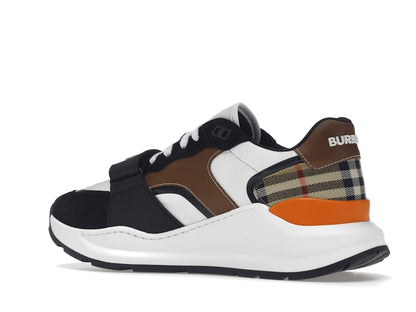Burberry Regis Black Archive Beige Brown White