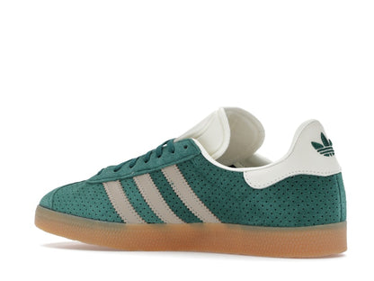 adidas Gazelle Collegiate Green Wonder Beige Gold Metallic