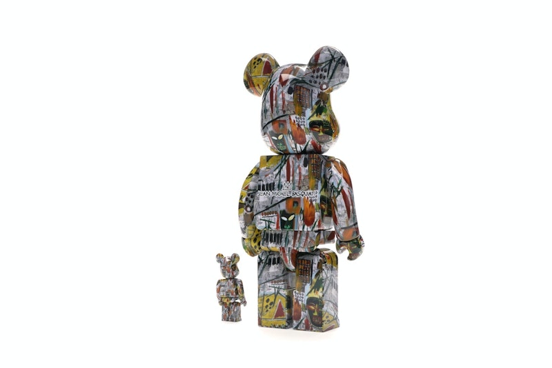 Bearbrick Jean-Michel Basquiat 100% & 400% Set Multi