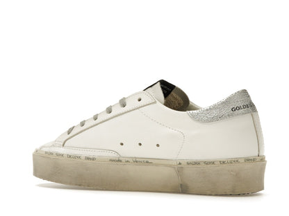 Golden Goose Hi Star White Silver (Women's)