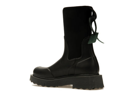 OFF-WHITE For Rainy Days Rain Boot Black (Women's)