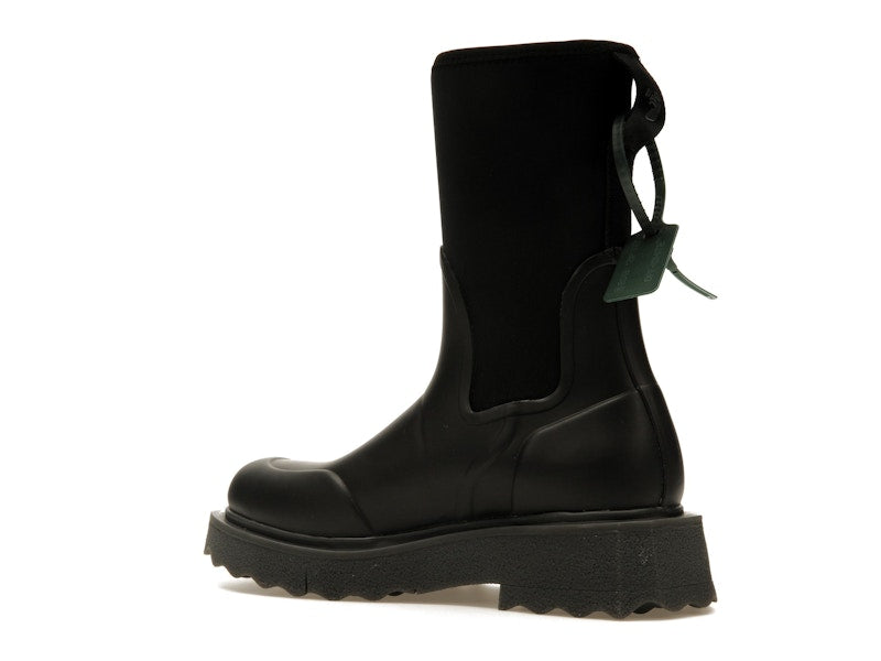 OFF-WHITE For Rainy Days Rain Boot Black (Women's)