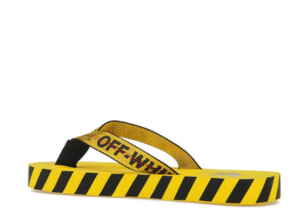 OFF-WHITE Industrial Flip Flops Yellow SS21