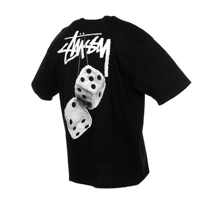 Stussy Fuzzy Dice Tee Black