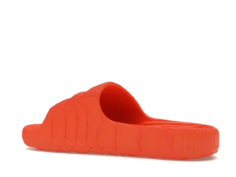 adidas Adilette 22 Slides Orange Core Black