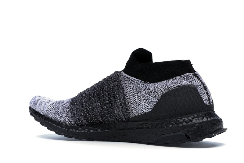 adidas Ultra Boost Laceless Mid Black Oreo