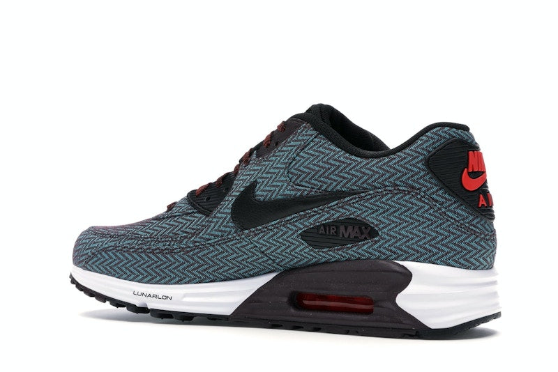 Nike Air Max Lunar90 Burgundy-Herringbone