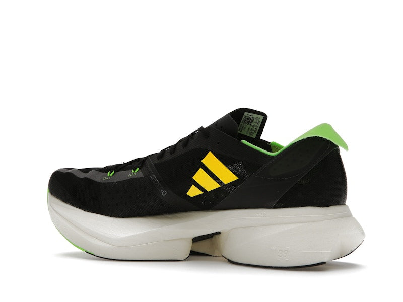 adidas Adios Pro 3 Black Beam Yellow Solar Green