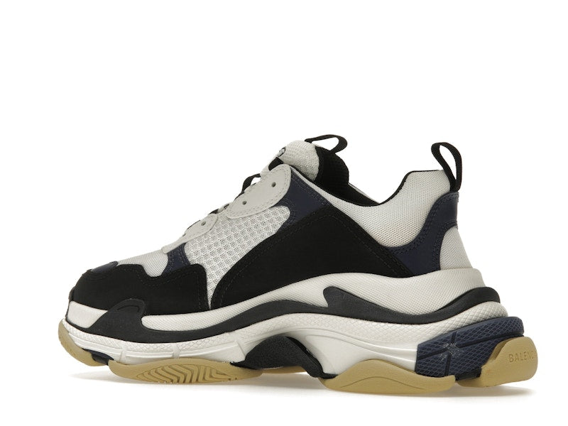 Balenciaga Triple S White Navy Black