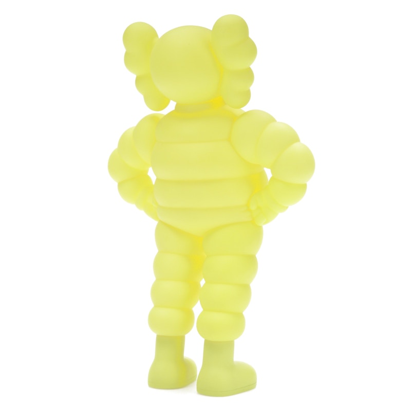 KAWS Chum Vinyl Figure Yellow (2022)