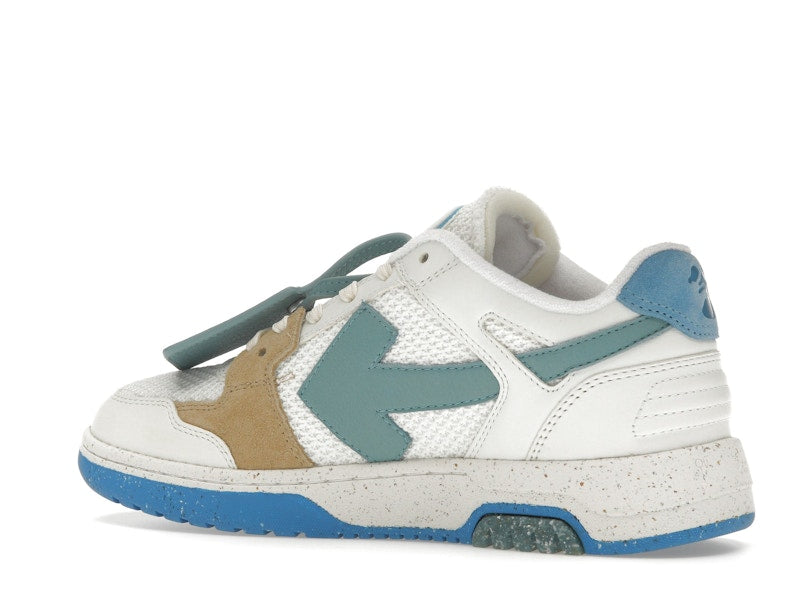 OFF-WHITE Out Of Office Low Slim White University Blue
