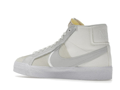 Nike SB Blazer Mid Warning Label Summit White