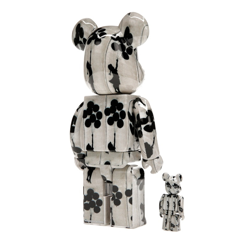 Bearbrick Flying Balloons Girl 100% & 400% Set