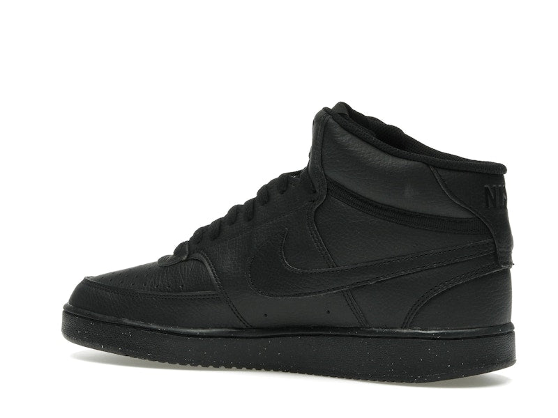Nike Court Vision Mid Next Nature Triple Black