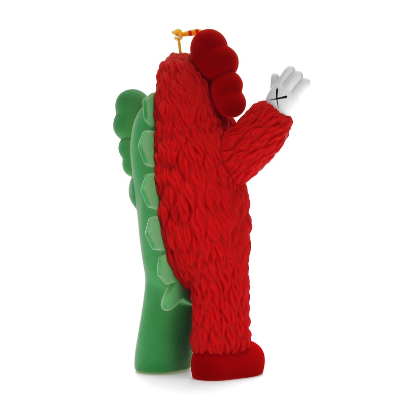KAWS KACHAMUKKU Vinyl Figure Green/Red